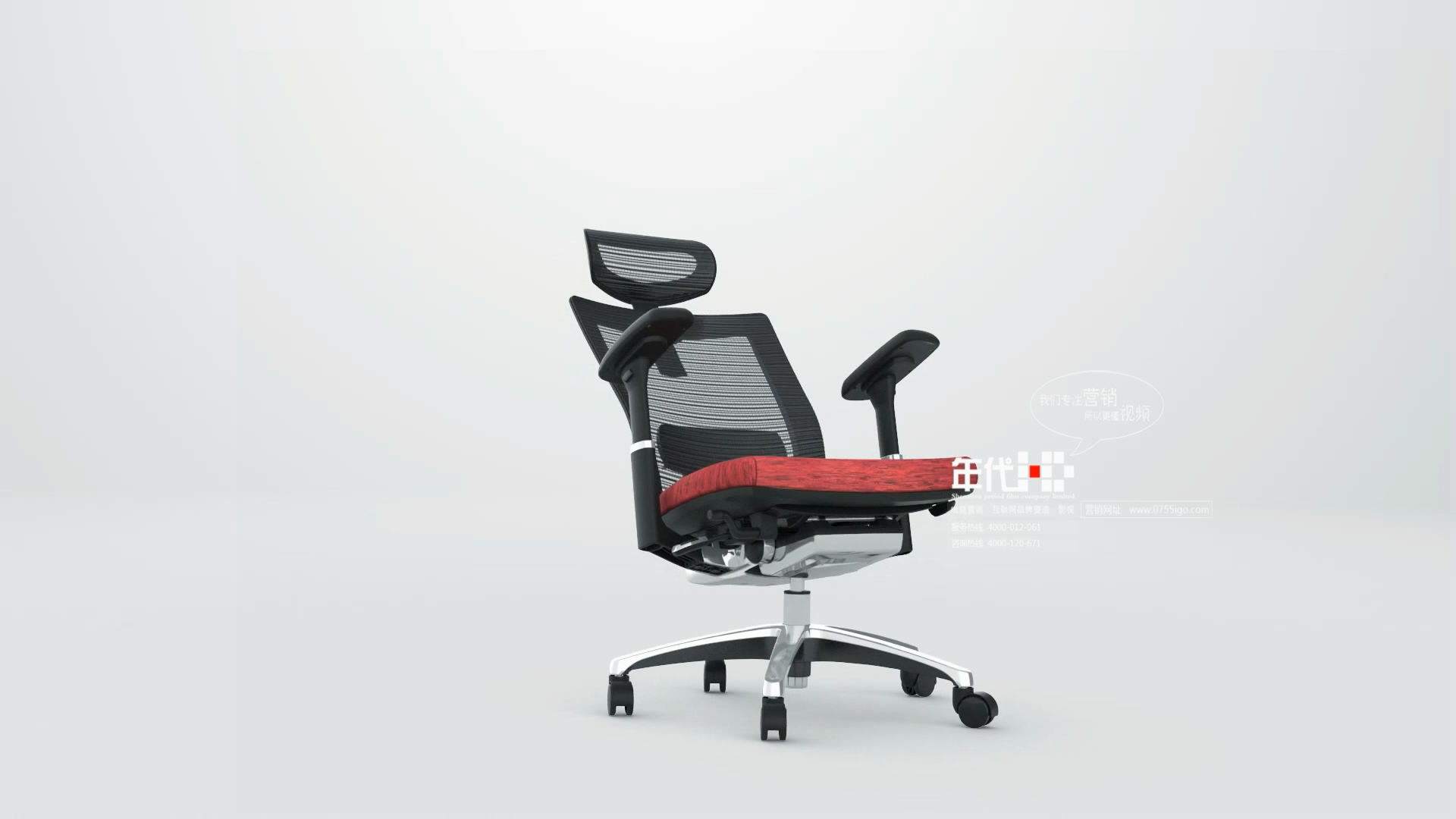 LAFIT办公椅中文版--产品三维